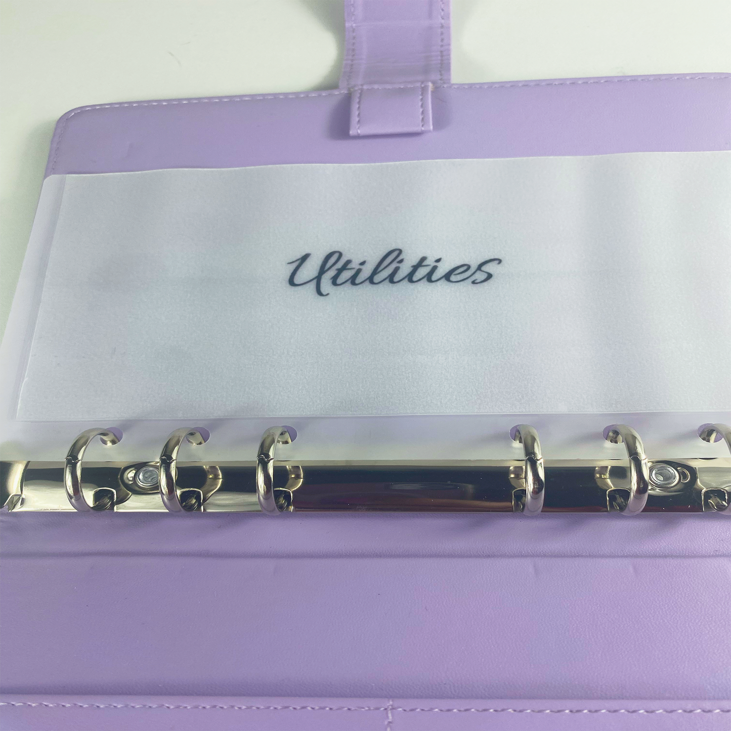 Personalized A6 Vellum Cash Envelope