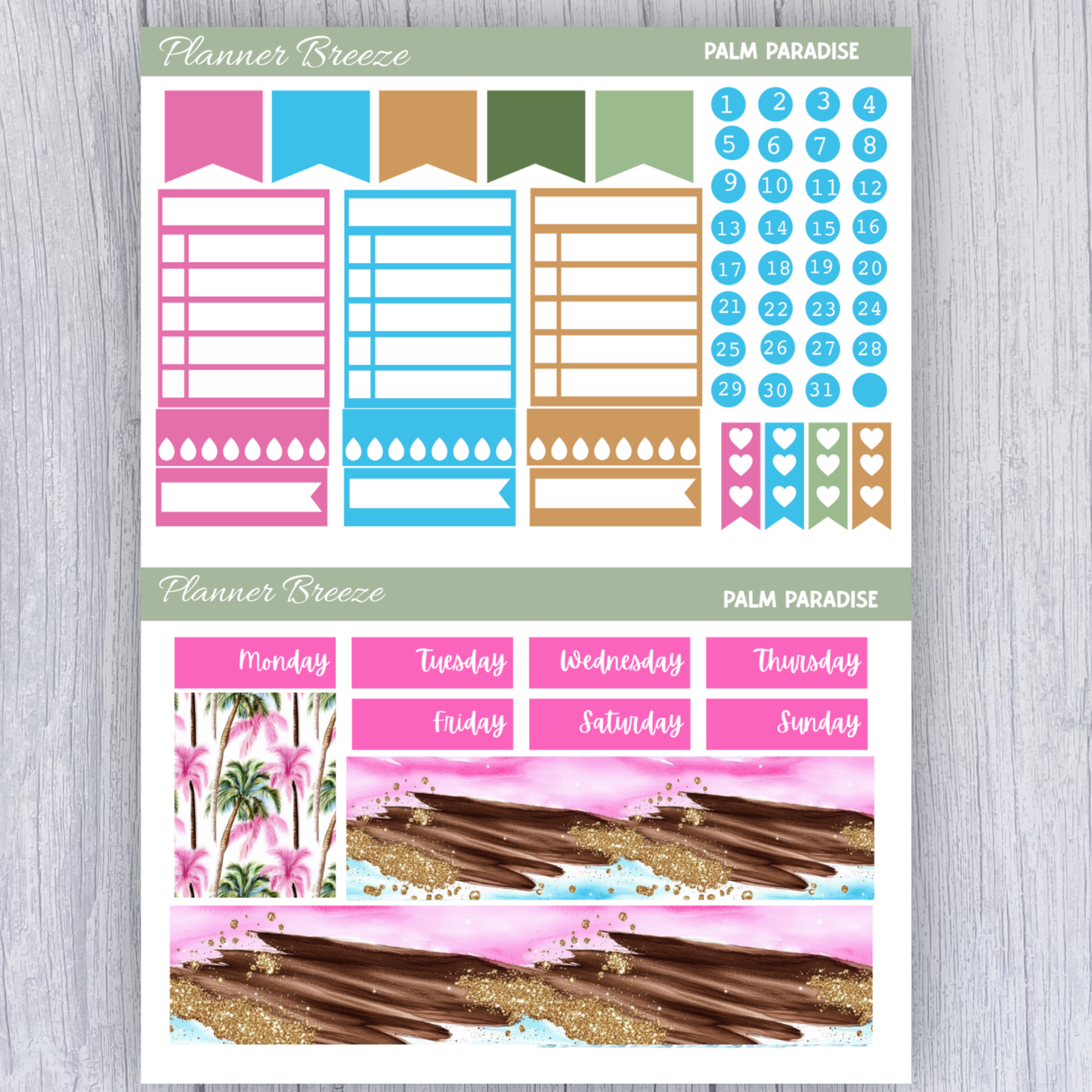 Pink Passport Full Weekly Kit