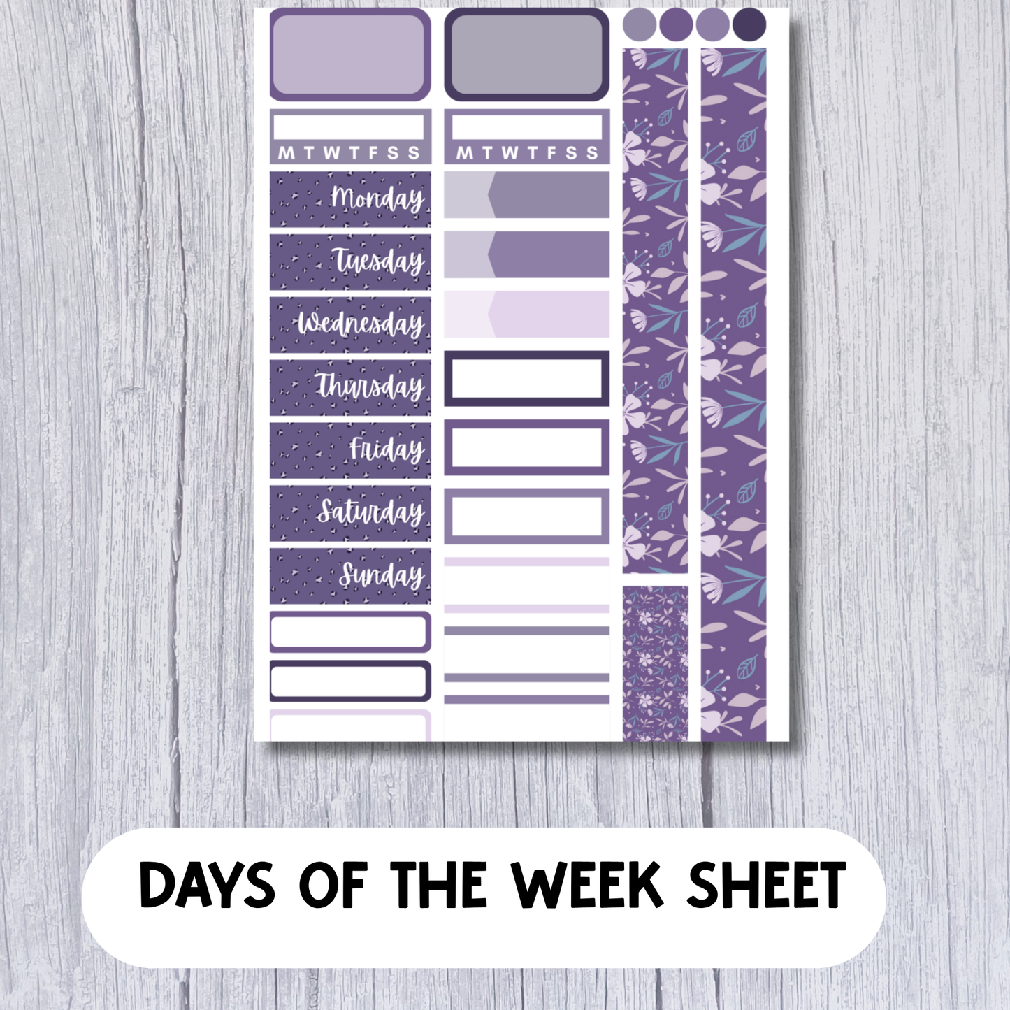 Purple Haze Functional Planner Bundle