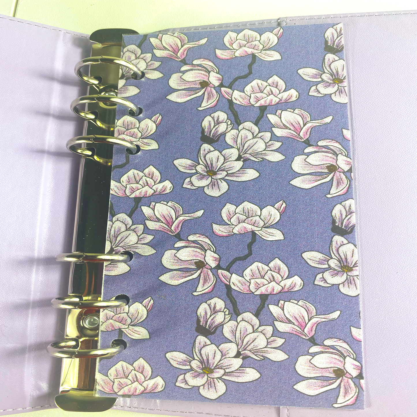 Magnolia Blossom A6 Cash Binder Dashboard