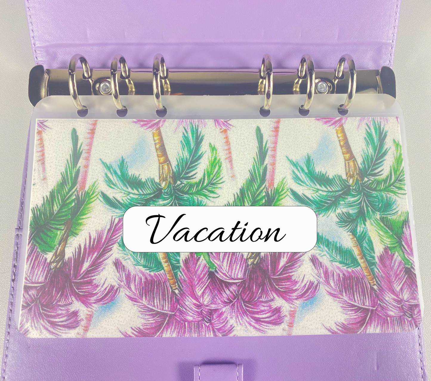 Palm Paradise Laminated Cash Envelopes